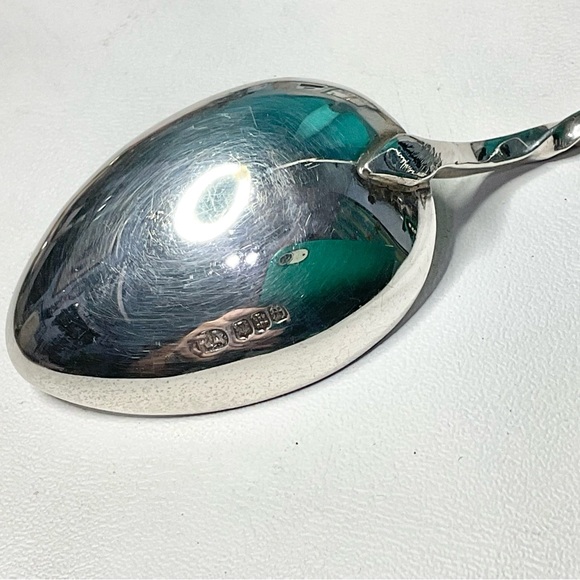 Vintage Sterling Silver Spoon Scottish Thistle Souvenir Spoon 1967 - Picture 2 of 3
